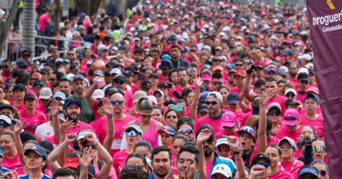 Participantes de Carrera de la Mujer