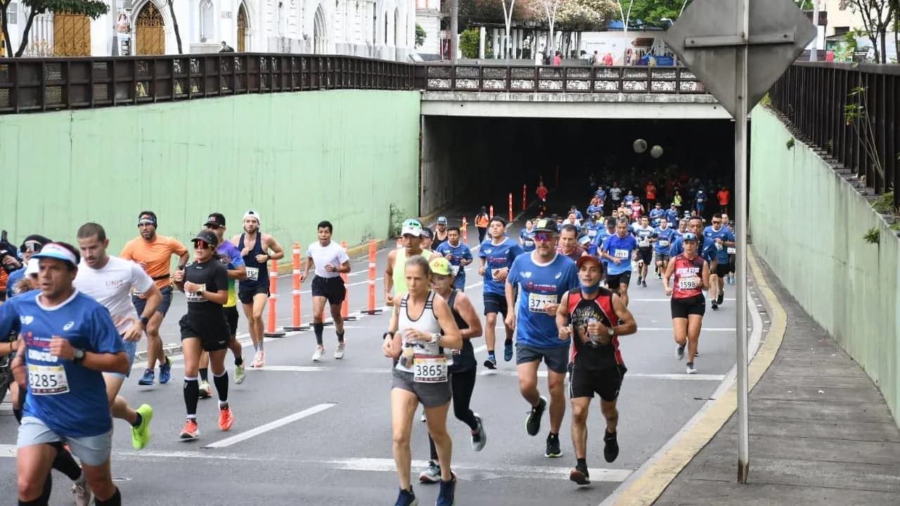 Participantes de La Carrera del Pacífico