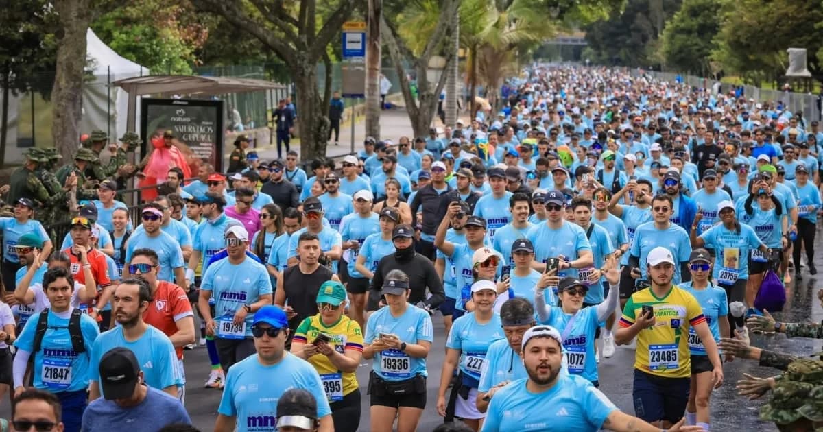 Participantes de Media Maratón de Bogotá