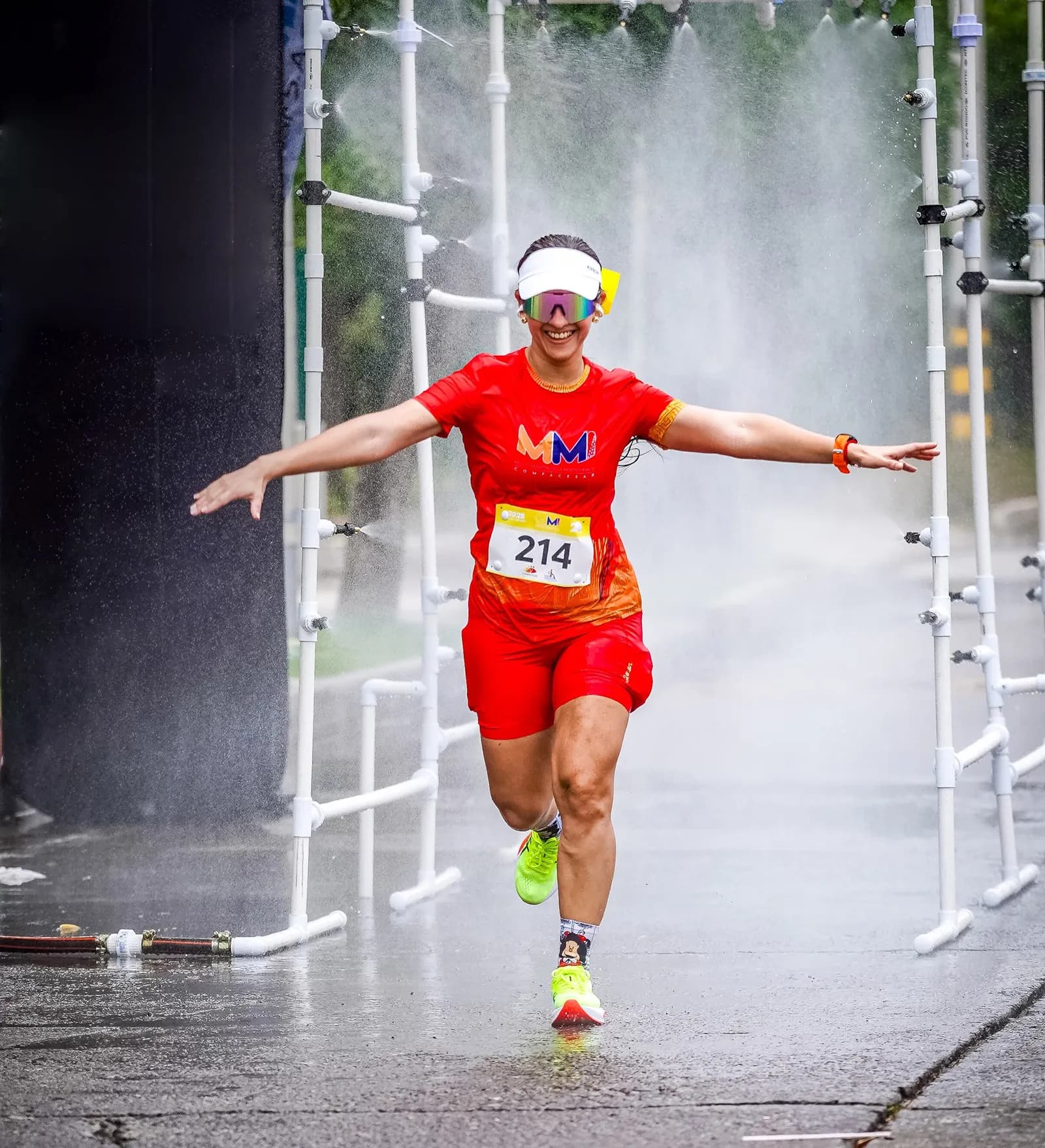 Participantes de Media Maratón de la Independencia
