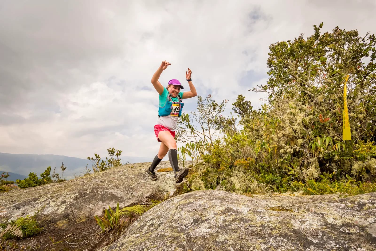 Participantes de Ruta de la Luz Trail Race