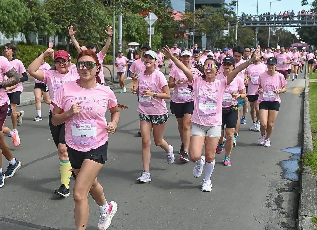 Participantes de Carrera de las Rosas Medellín